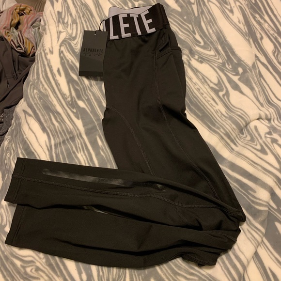 NWT - mens Alphalete Compression pants - Picture 3 of 8